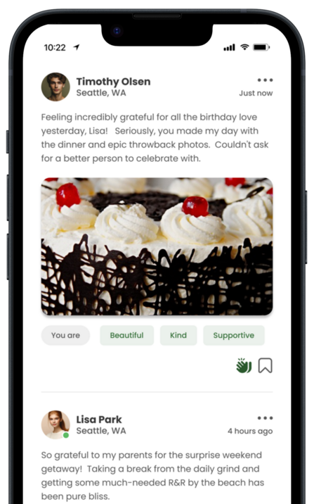 Gratty makes happiness personal